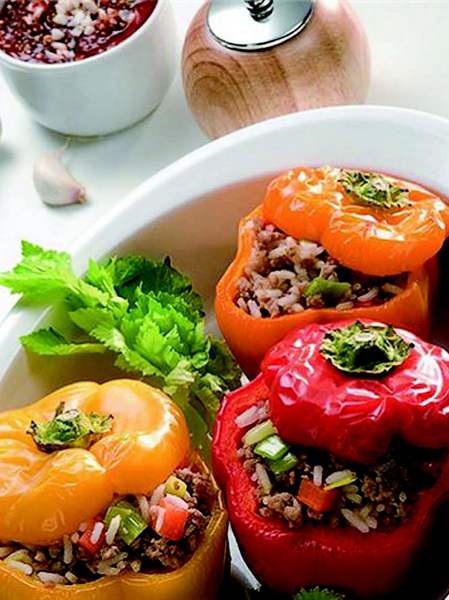 Buy Now Stuffed Bell Peppers w/Сhicken Rice  