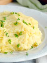 Mushed potatoes  